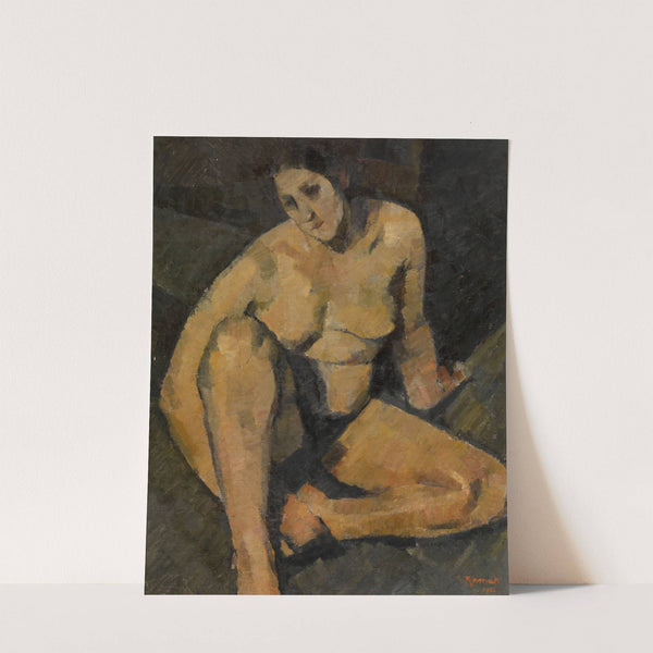 Seated Nude by Ramah