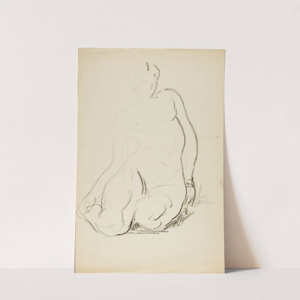 Seated Nude by Alfred Henry Maurer