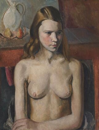 Seated nude