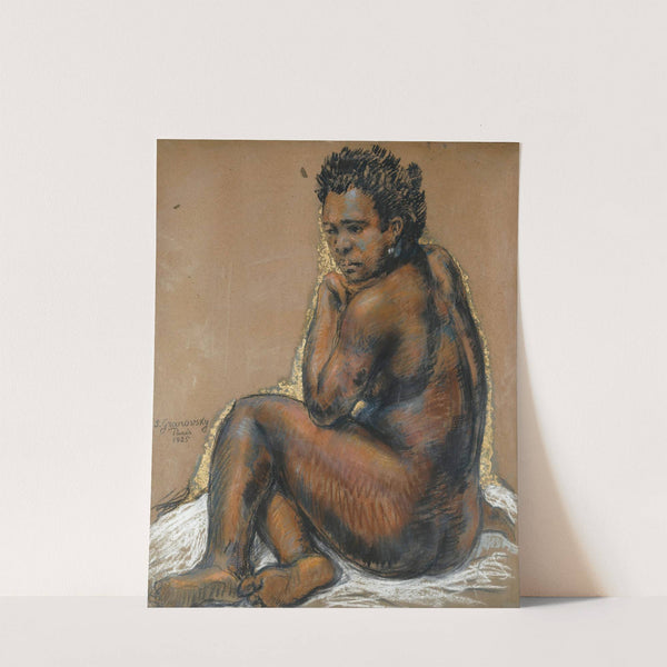 Seated Nude by Samuel Granovsky