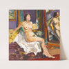 Seated Nude By A Mirror by Sergei Ivanovich Lobanov