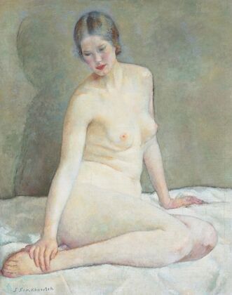 Seated nude (Elsa)