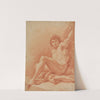 Seated Nude Male Figure by Benedetto Luti
