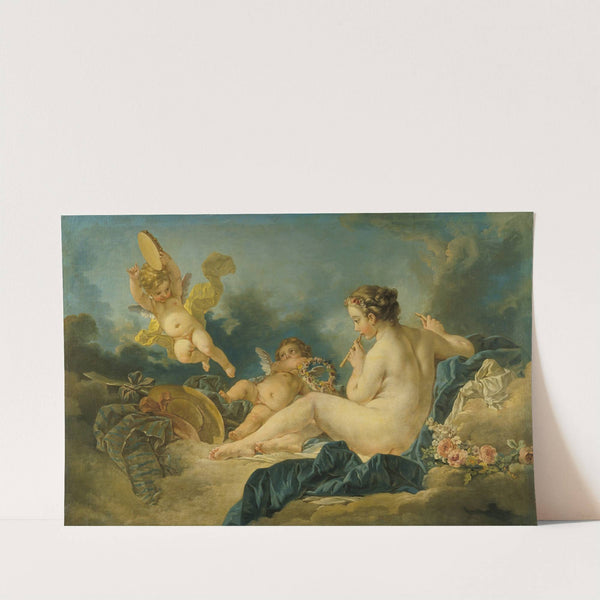 Seated Nymph with Flutes (c. 1750s) by Follower Of François Boucher