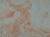 Seated Old Man with Right Arm Upraised (Tithonus)