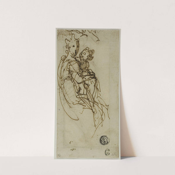 Seated Virgin and Child by Bernardino India