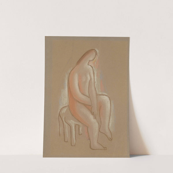 Seated Woman by Mikuláš Galanda