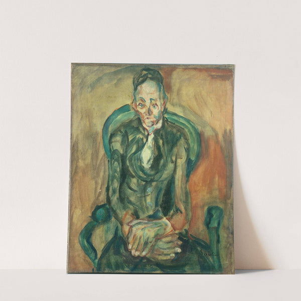 Seated Woman (c. 1923–1924) by Chaïm Soutine