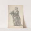 Seated Woman by Sir Edward Coley Burne-Jones