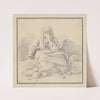 Seated Woman by Circle Of Jean-Honoré Fragonard