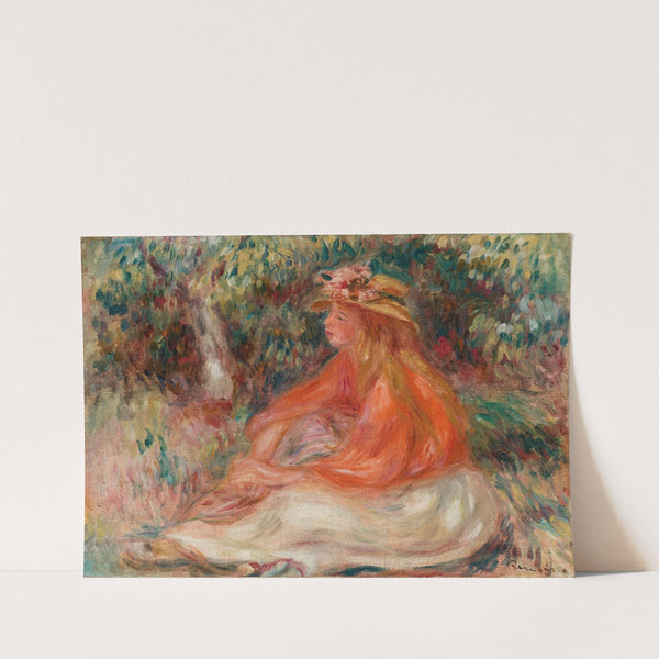 Seated Woman (Femme assise) by Pierre-Auguste Renoir