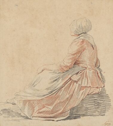 Seated Woman in Profile (1774)