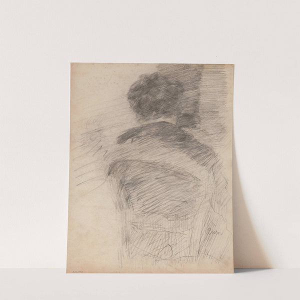 Seated Woman Seen from the Back by James Ensor