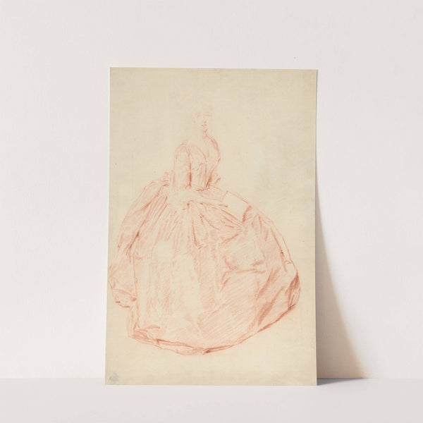 Seated Woman with a Book by Philippe Mercier