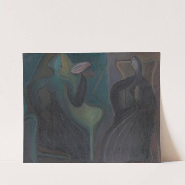 Seated Women by Karol Polónyi