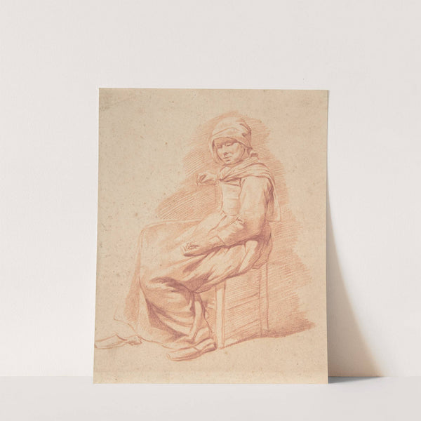 Seated Young Woman (17th century) by Gerrit Adriaensz. Berckheyde