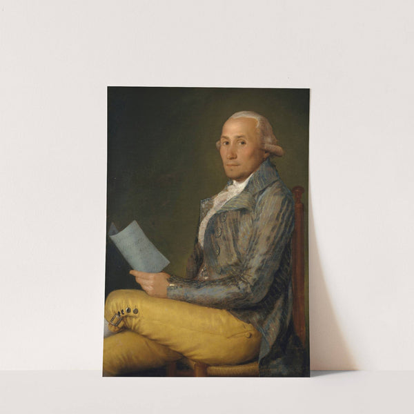 Sebastián Martínez y Pérez (1747–1800) (1792) by Francisco de Goya