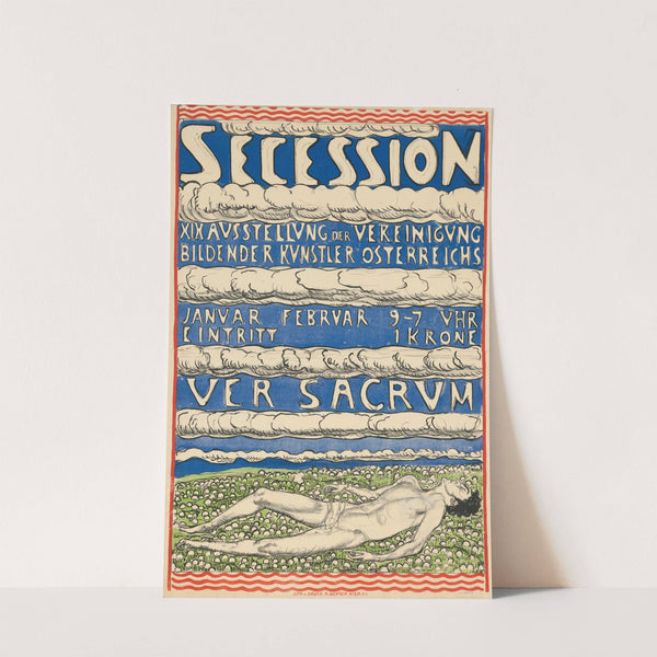 Secession. 19. Ausstellung der Vereinigung Bildender Künstler Österreichs (1904) by Ferdinand Hodler