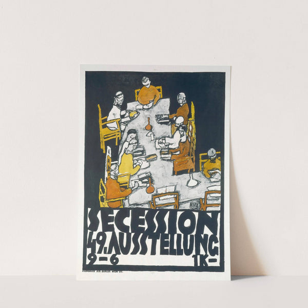 Secession. 49 Ausstellung… (1918) by Egon Schiele