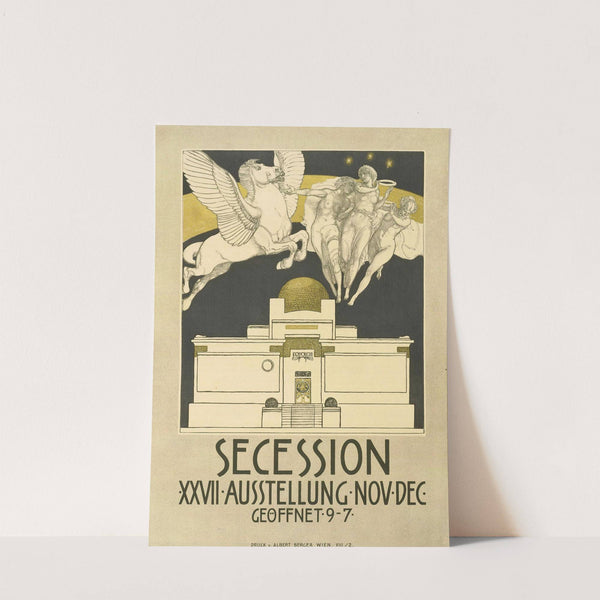 Secession - XXVII Ausstellung-Nov-Dec. by Rudolf Jettmar