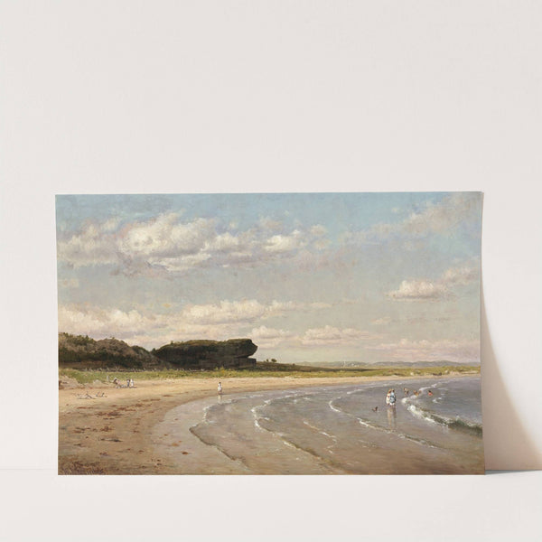Second Beach,Newport (c. 1878-1880) by Worthington Whittredge