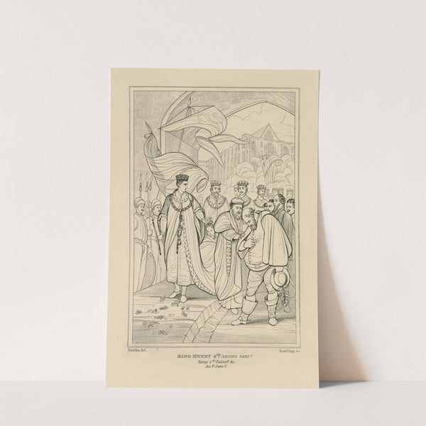 Second part of King Henry IV, act 5, scene 5 (19th century) by William Francis Starling