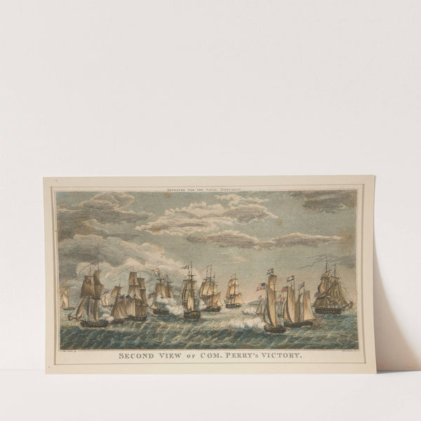 Second View of Com. Perry’s Victory (1815) by W. B. Annin