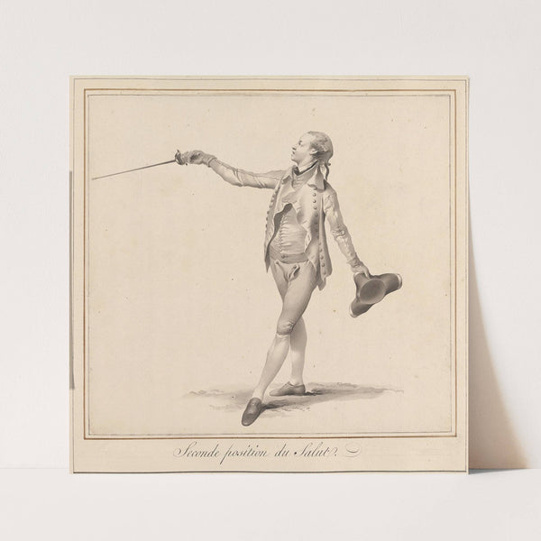 Seconde Position du Salut (1763) by James Gwin