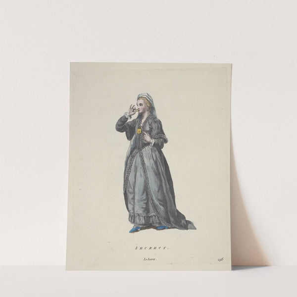 Secrecy (1757-1772) by Charles Grignion