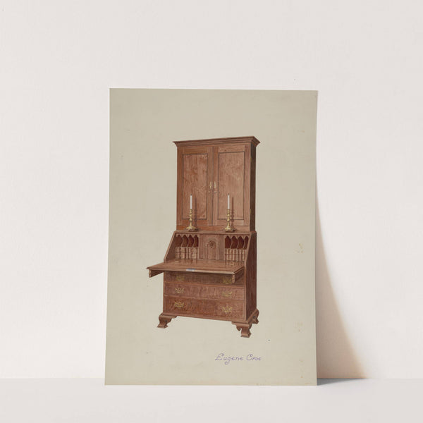 Secretary-desk Cabinet Top by Eugene Croe