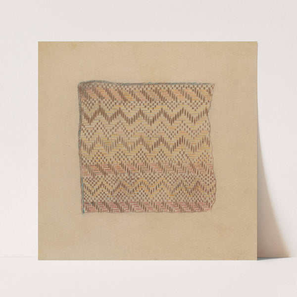 Section of Mat by Mary Berner