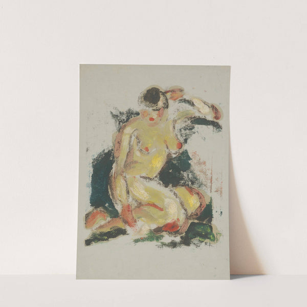 Sediaca žena by Zolo Palugyay