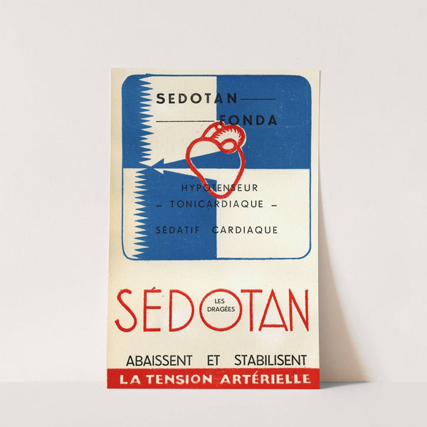 Sédotan (1910-1950) by Etablissements pharmaceutiques M. et P. Ledent
