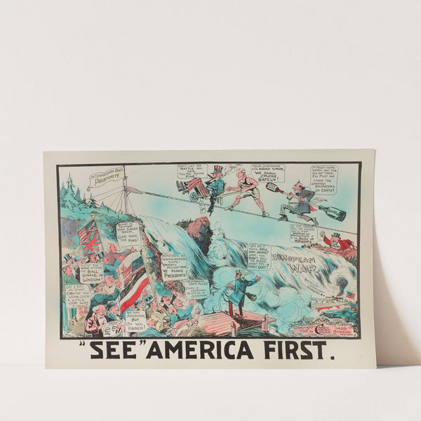 Stand by the President! (1915) by Carey Cartoon Service