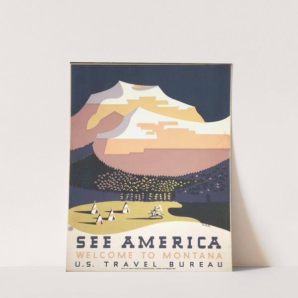See America. Welcome to Montana (1936-1938) by Richard Halls