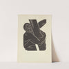 See him holding on the post, he hold them tight, he pull them hard, he break them loose (1946) by Letterio Calapai
