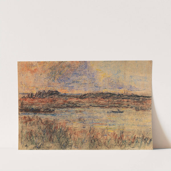 See im Abendlicht (1911) by Christian Rohlfs