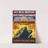 See real warfare - 'over there' cantonment - made possible by blood-not money 5th Regiment Armory, Baltimore - tickets for sale here by Lloyd Harrison