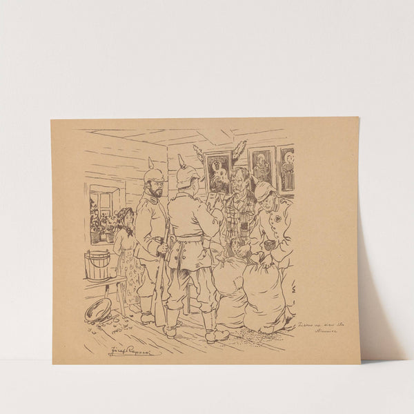 Seeds for sowing for Germany (1915-1918) by Józef Rapacki