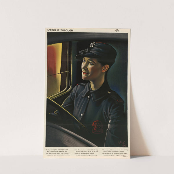 Seeing it Through by Eric Henri Kennington