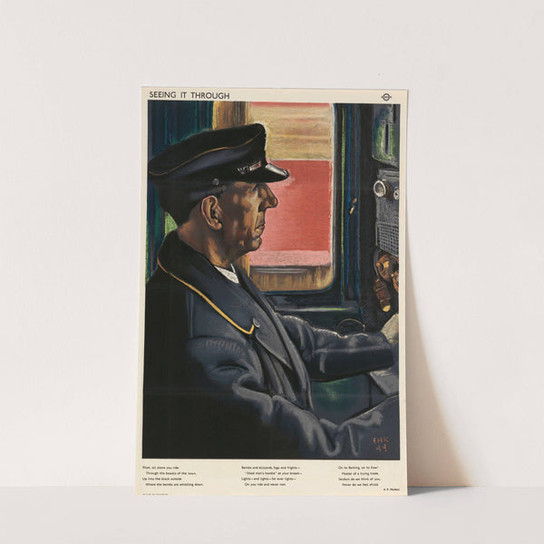 Seeing it Through by Eric Henri Kennington