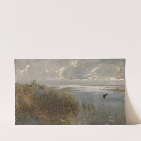 Seelandschaft in der Umgebung von Neapel (c1866) by Giuseppe De Nittis