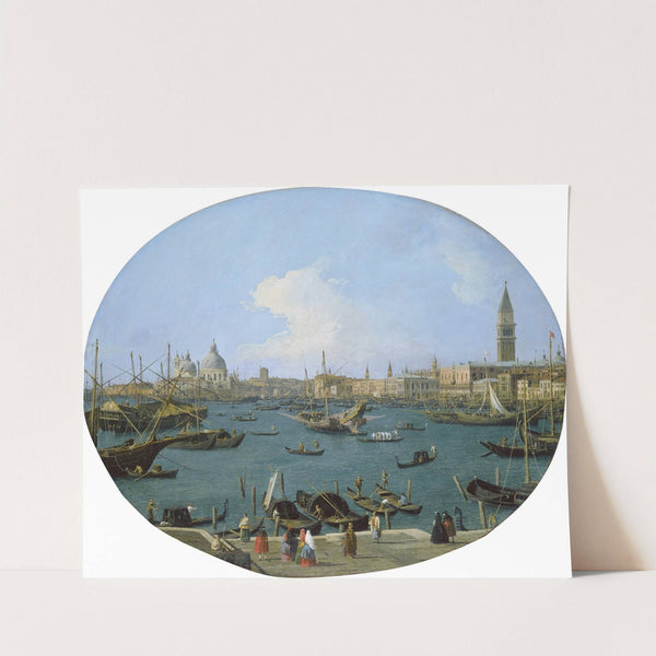 Seen from the Bacino di San Marco in Venice by Canaletto
