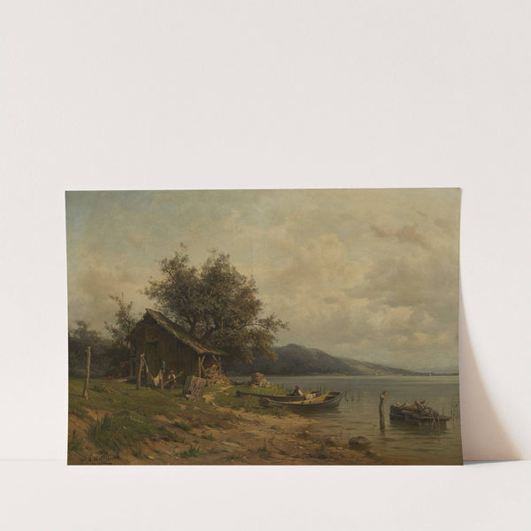 Seeufer in Oberbayern by Josef Willroider