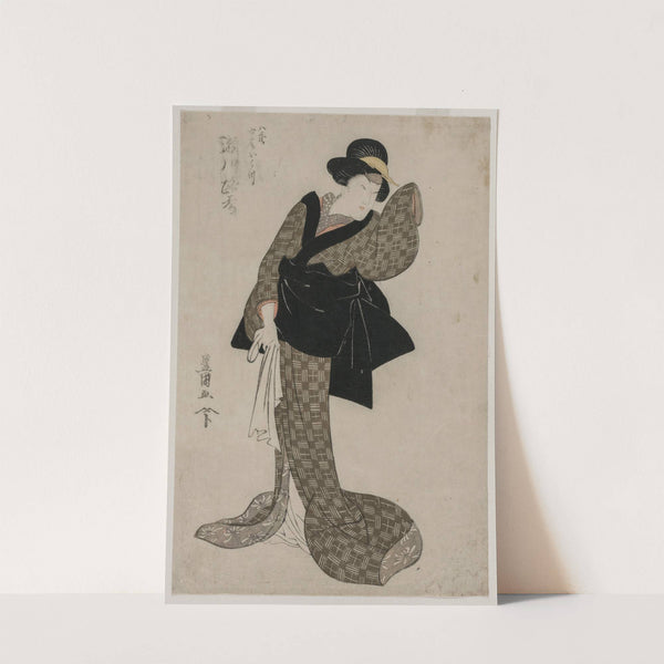 Segawa Roko as Hachizo's Wife Ohatsu by Toyokuni Utagawa