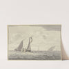 Segelboote auf leicht bewegter See (1702) by Wigerus Vitringa