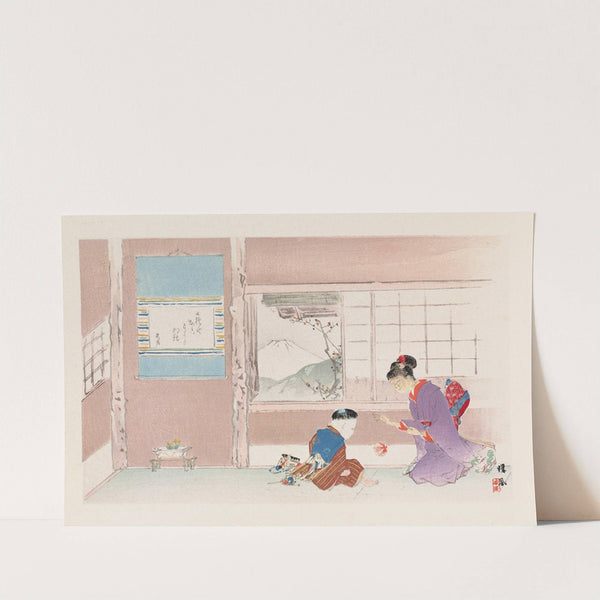 Seihō jūni Fuji, Pl.01 (1894) by Takeuchi Seihō