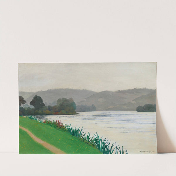 Seine at Tournedos (1922) by Félix Vallotton