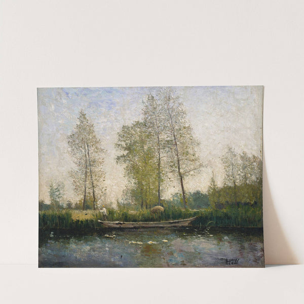 Seine. Motif from St Germain by Carl Fredrik Hill