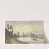 Seine-Ufer bei Fontainebleau by Peter Burnitz